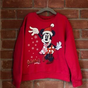 Disney Minnie Mouse Holiday Sweatshirt